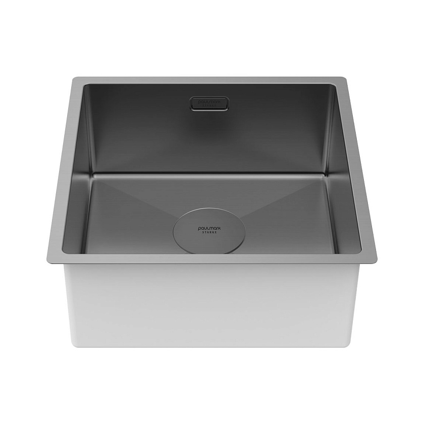 Кухонная мойка Paulmark NEXT 44 UNI PM214444-BS, нержавеющая сталь
