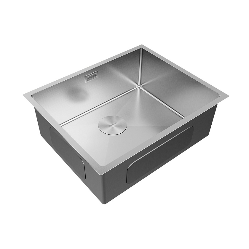 Кухонная мойка Paulmark NEXT 54 UNI PM215444-BS, нержавеющая сталь