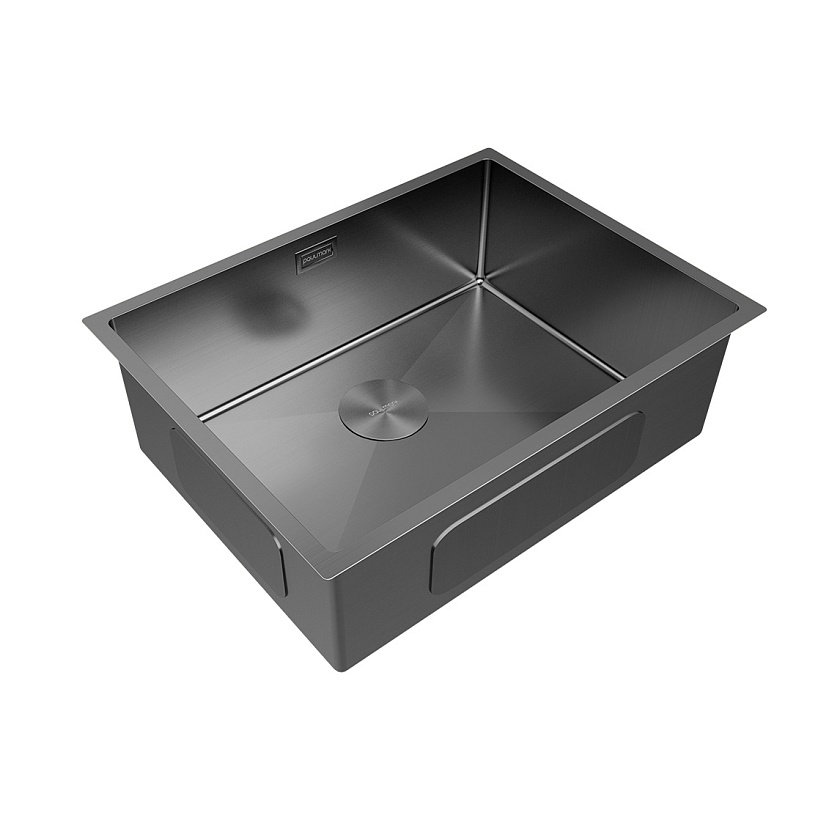Кухонная мойка Paulmark NEXT 58 UNI PM215844-BS, нержавеющая сталь