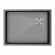 Кухонная мойка Paulmark NEXT-SKEW 58 UNI PM885844-BS, нержавеющая сталь - изображение 6