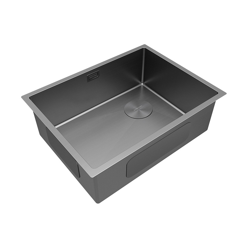 Кухонная мойка Paulmark NEXT-SKEW 58 UNI PM885844-BS, нержавеющая сталь