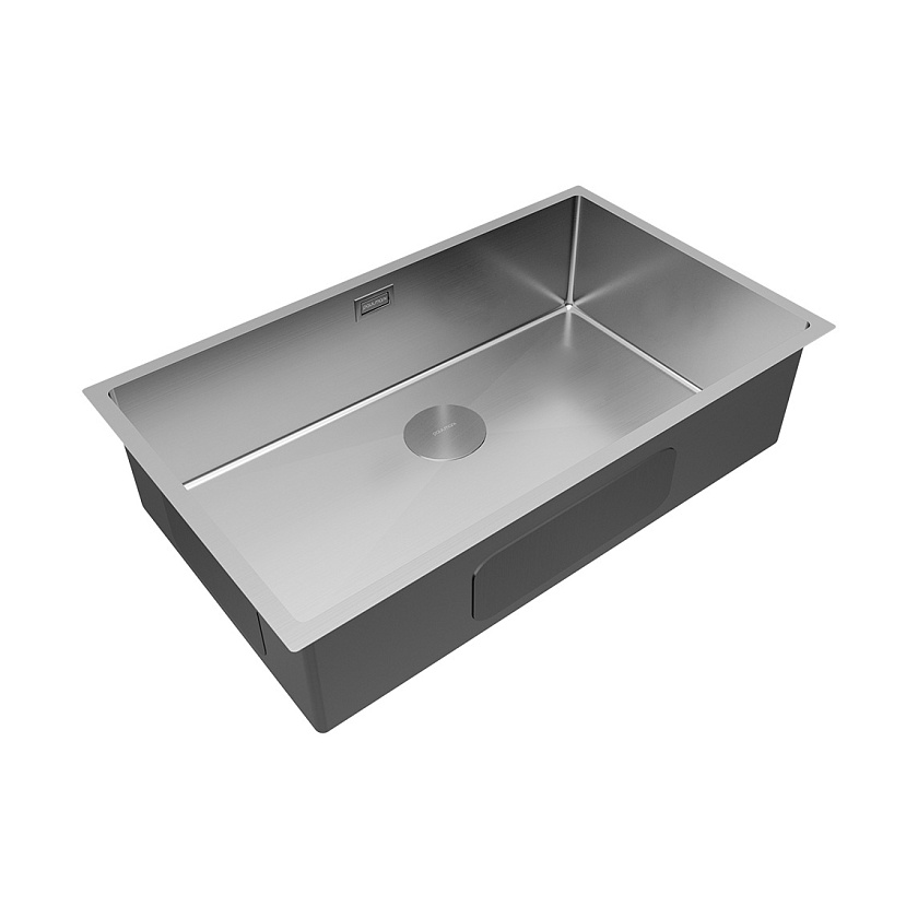 Кухонная мойка Paulmark NEXT 74 UNI PM217444-BS, нержавеющая сталь