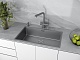 Кухонная мойка Paulmark NEXT 74 UNI PM217444-BS, нержавеющая сталь - изображение 10