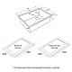 Кухонная мойка Paulmark NEXT-SKEW 74 UNI PM887444-BS, нержавеющая сталь - изображение 6
