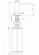 Дозатор для кухни Paulmark DECUS антрацит D004-401 - изображение 3