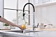 Кухонный смеситель с подключением фильтра Paulmark MAGNETO ONE Ma213188-AN, антрацит 401 - изображение 7