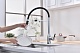 Кухонный смеситель с подключением фильтра Paulmark MAGNETO ONE Ma213188-AN, антрацит 401 - изображение 8