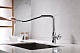 Кухонный смеситель с подключением фильтра Paulmark URBAN Ur213104-401, антрацит 401 - изображение 28