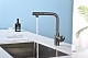 Кухонный смеситель с подключением фильтра Paulmark URBAN Ur213104-401, антрацит 401 - изображение 58