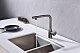 Кухонный смеситель с подключением фильтра Paulmark URBAN Ur213104-401, антрацит 401 - изображение 68
