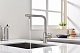 Кухонный смеситель с подключением фильтра Paulmark URBAN Ur213104-401, антрацит 401 - изображение 79