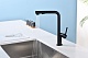 Кухонный смеситель с подключением фильтра Paulmark NEO Ne214419-401, антрацит 401 - изображение 34