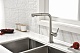Кухонный смеситель с подключением фильтра Paulmark NEO Ne214419-401, антрацит 401 - изображение 41