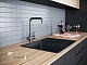 Кухонный смеситель с подключением фильтра Paulmark LOGAS Lo213021-401TB, антрацит 401 - изображение 2