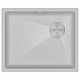 Кухонная мойка Paulmark LUMI 55 UNI-SKEW LU55SK-WH, белый матовый - изображение 1