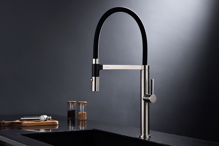 Кухонный смеситель Paulmark LEADER Le214101-B, беретта