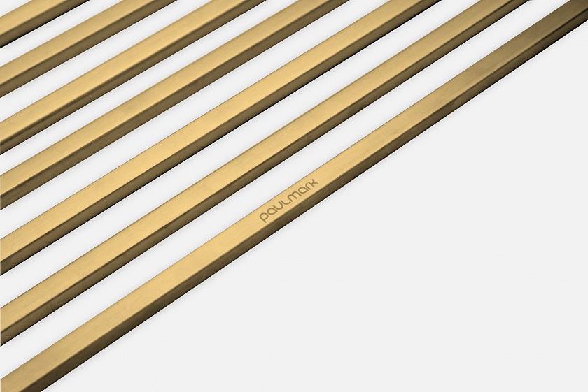 Ролл-мат Paulmark PRO золото брашированное R405-BG