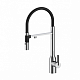 Кухонный смеситель с подключением фильтра Paulmark MAGNETO ONE Ma213188-BS, нержавеющая сталь - изображение 1