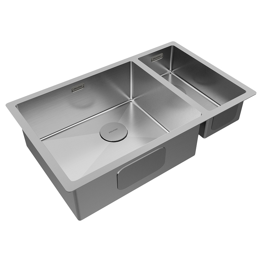 Кухонная мойка Paulmark Next PM226944-BSR, нержавеющая сталь