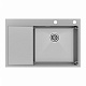 Кухонная мойка Paulmark KRONER-EDGE 78F PM777851-BSL, нержавеющая сталь - изображение 8