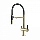 Кухонный смеситель с подключением фильтра Paulmark Gravity Gr213888-LG, светлое золото - изображение 1