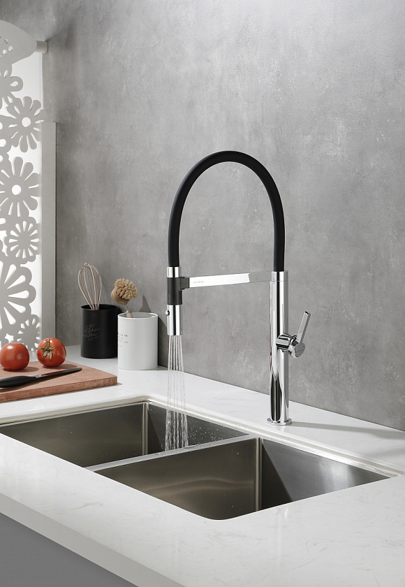 Кухонный смеситель Paulmark LEADER Le214101-CR, хром