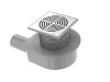 Душевой трап Boheme Smart Design, 15 см, 984-15-CR