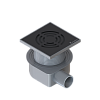 Душевой трап Boheme Smart Design, 10 см, 984-10-B