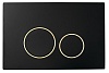 Кнопка для инсталляции Boheme BLACK GOLD 663 Черный