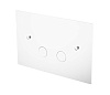 Кнопка для инсталляции Boheme MATT WHITE 647-MW Белый