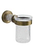 Стакан для зубных щеток Boheme Murano, бронза, 10904-W-BR
