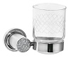Стакан для зубных щеток Boheme Royal Cristal, хром, 10924-CR