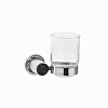 Стакан для зубных щеток Boheme Royal Cristal, хром, 10924-CR-B