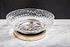 Мыльница Boheme Murano Cristal, золото, 10205