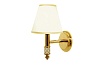 Бра BOHEME MURANO GOLD, белое