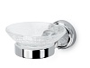 Мыльница Boheme Murano Cristal, хром, 10903-CRST-СH
