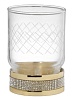 Стакан для зубных щеток Boheme Royal Cristal, золото, 10931-G