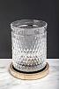 Стакан для зубных щеток Boheme Murano Cristal, золото, 10218