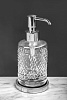 Дозатор для мыла Boheme Murano Cristal, хром, 10227