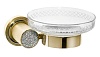 Мыльница Boheme Royal Cristal, золото, 10923-G