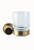 Стакан для зубных щеток Boheme Royal Cristal, бронза, 10924-BR-B