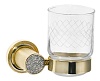 Стакан для зубных щеток Boheme Royal Cristal, золото, 10924-G