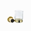 Стакан для зубных щеток Boheme Royal Cristal, золото, 10924-G-B