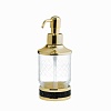 Дозатор для мыла Boheme Royal Cristal, золото, 10929-G-B