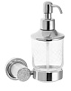 Дозатор для мыла Boheme Royal Cristal, хром, 10932-CR