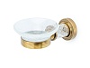 Мыльница Boheme Murano Cristal, бронза, 10903-CRST-BR