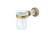 Стакан для зубных щеток Boheme Murano Cristal, бронза, 10904-CRST-BR