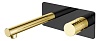 Встраиваемый смеситель Boheme Stick, черный, 125-BG