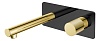 Встраиваемый смеситель Boheme Stick, черный, 125-BG.2