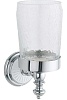Стакан для зубных щеток Boheme Vogue, хром, 10134